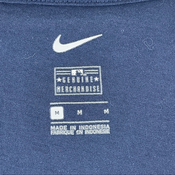 Nike Womens Tshirt Milwaukee Brewers MLB Blue Med - Picture 2 of 7